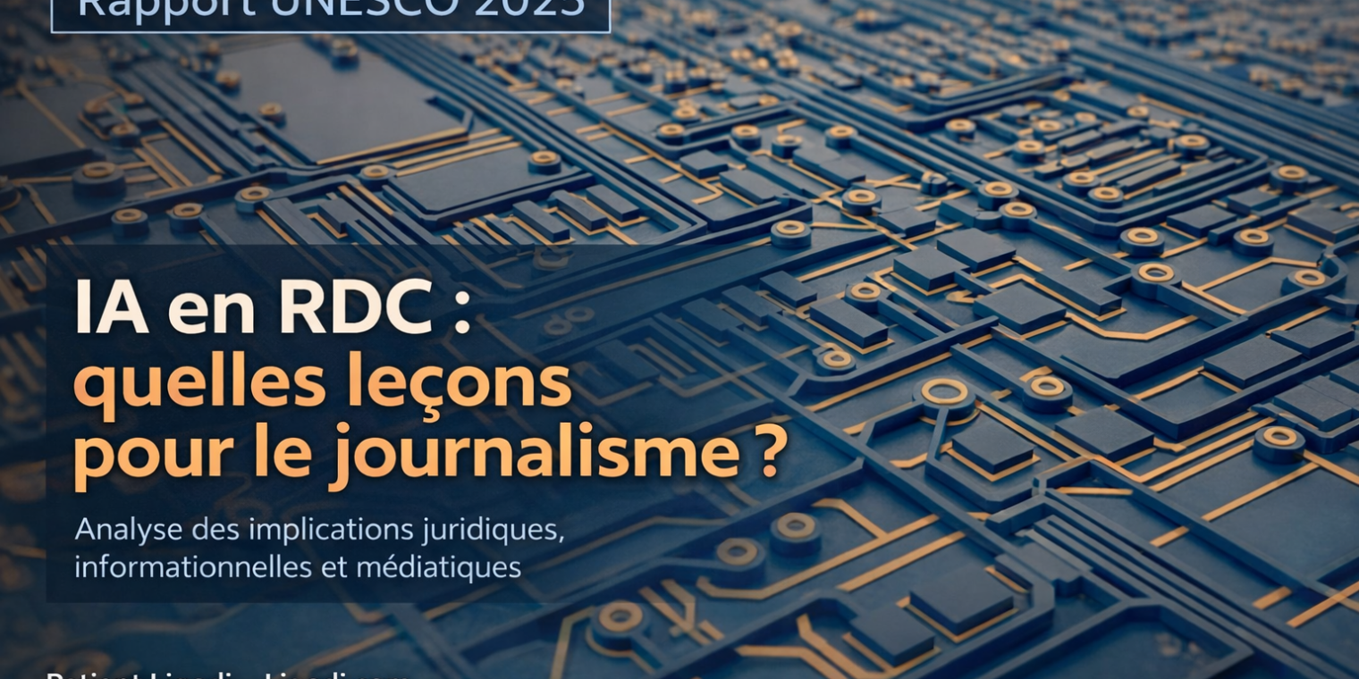 Rapport d’Évaluation de la Préparation de la RDC à l’IA : quelles leçons pour le journalisme ?